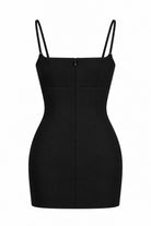 Lace-Up Mini Dress