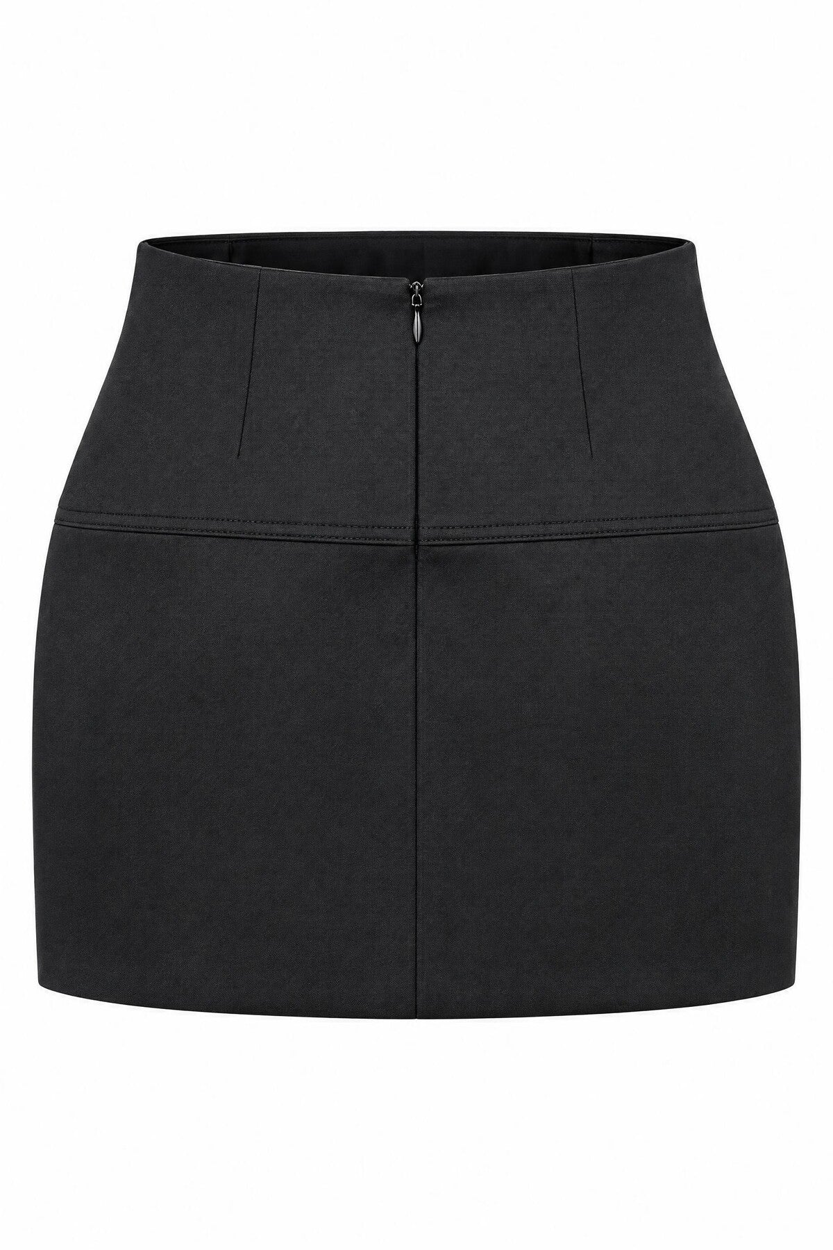 Lace-Up Mini Skirt