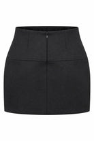 Lace-Up Mini Skirt
