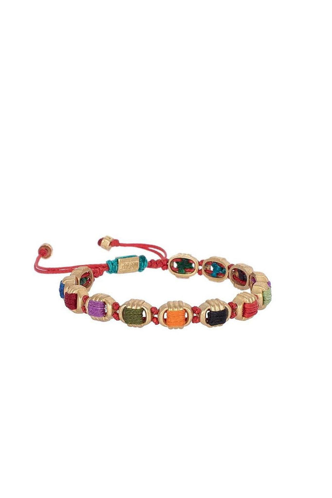 JUJU | Ladybug Bracelet with strings CCB-1096 1 | Milagron