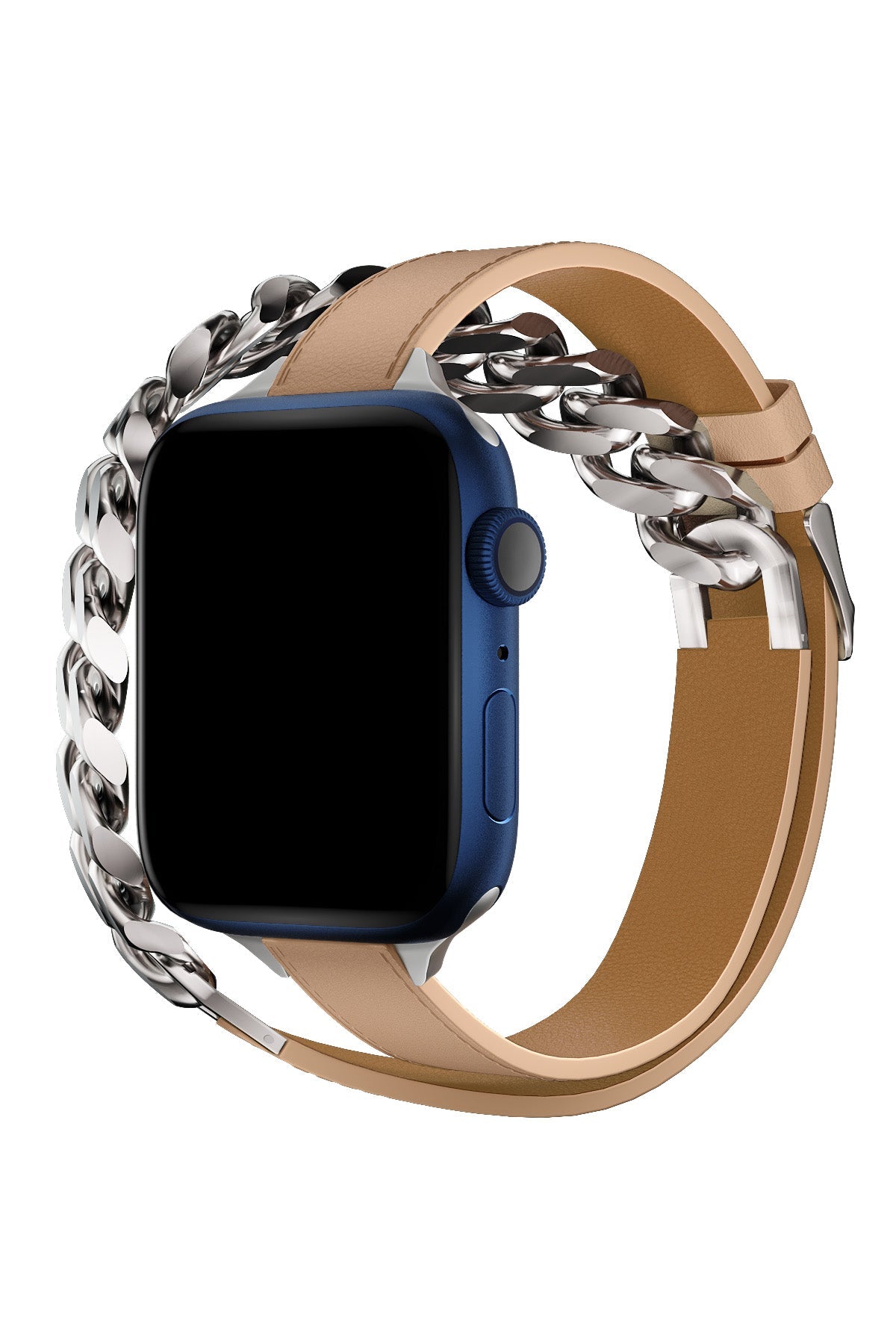 Apple Watch Uyumlu Double Tour Deri Kordon Lauren
