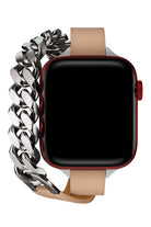 Apple Watch Uyumlu Double Tour Deri Kordon Lauren