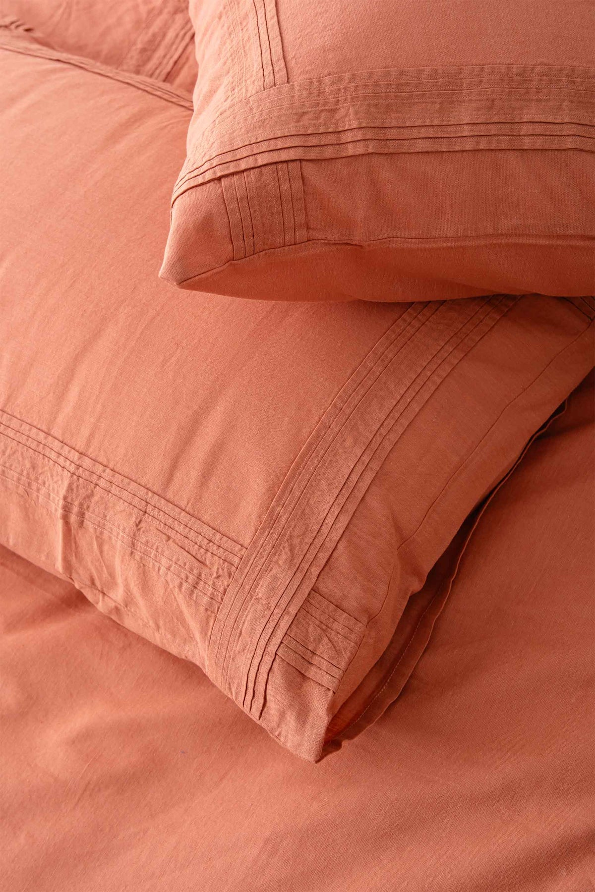Lavinia Nevresim Takımı Somon 240x220