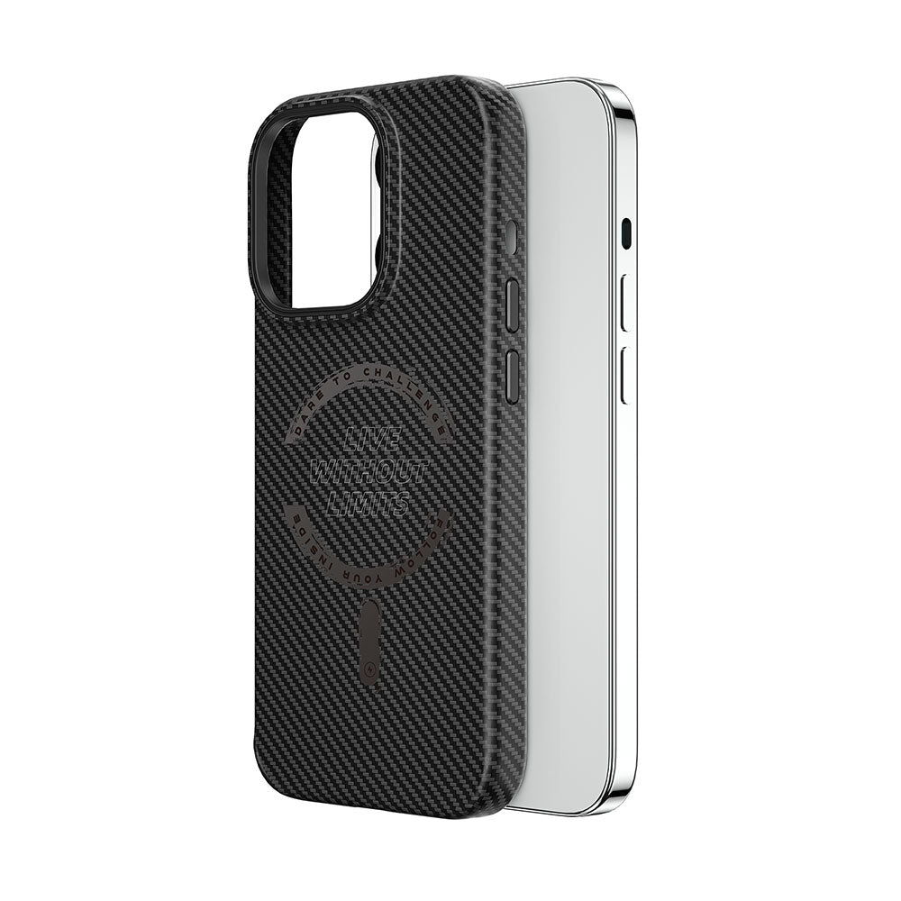 Lcc-107 Karbon Fiber Magsafe Uyumlu Iphone 15 Plus Kılıf