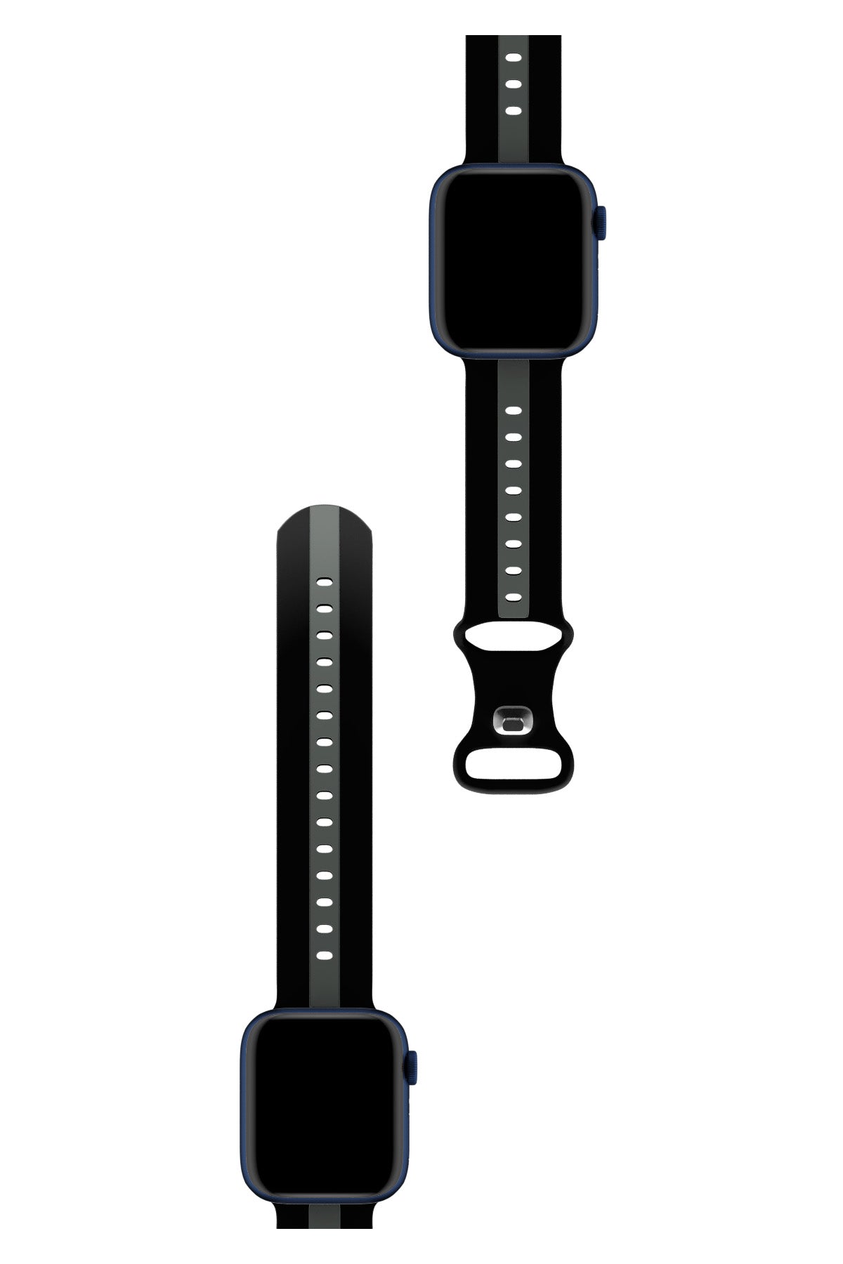 Apple Watch Uyumlu Dual Silikon Kordon Lenora