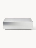 Lesley Modern Metal Görünümlü Dikdörtgen Orta Sehpa 120 Cm