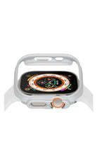 Apple Watch Ultra Uyumlu Kasa Koruyucu Bumper Light Gray