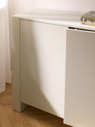 Liv Modern Minimalist Dressoir, Parlak Bej 90 Cm