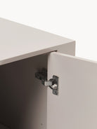 Liv Modern Minimalist Dressoir, Parlak Bej 90 Cm