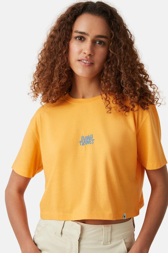 WWF Market | Living Planet Crop T-shirt - Turuncu 2 | Milagron