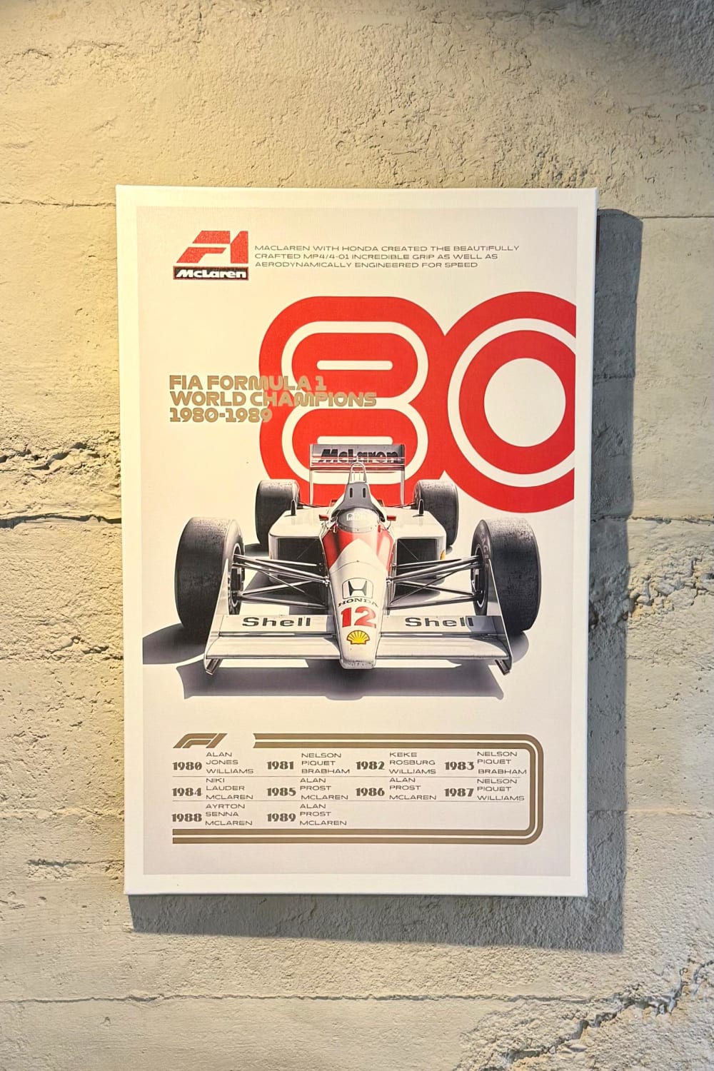 livingstore-F1 Poster-Duvar Dekorları-1-Milagron.com