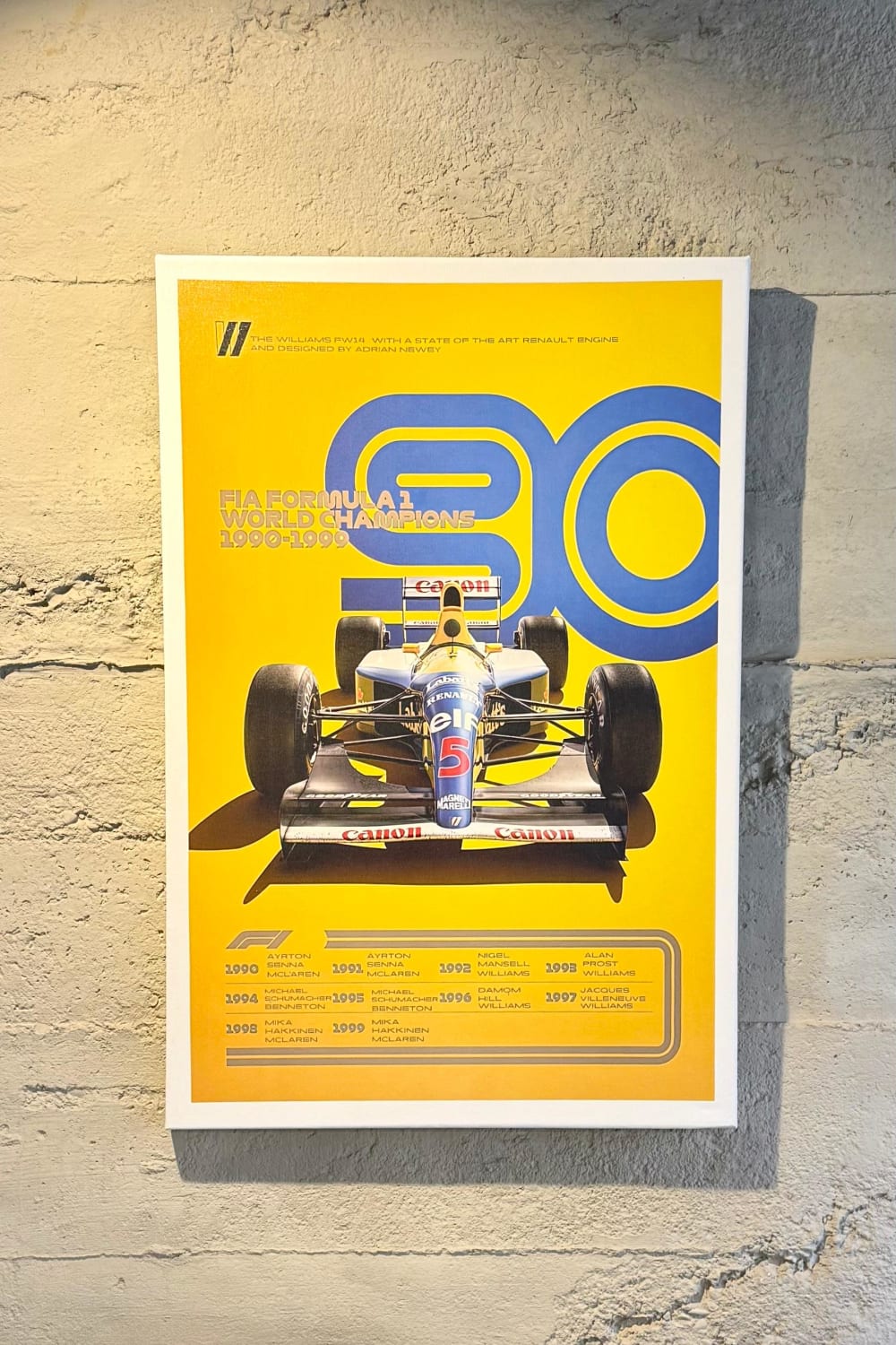 livingstore-F1 Poster-Duvar Dekorları-1-Milagron.com