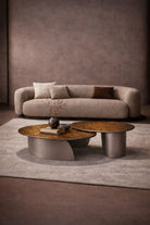 Lume Cam & Metal Orta Sehpa - 6