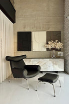 livingstore-No2 Hans J. Wegner'den Wegner Oxlounge Replikası-Berjer-1-Milagron.com