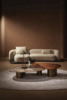 Pebble | Doğal Dokularla Şekillenen Orta Sehpa Seti - 1