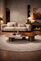 Pebble | Doğal Dokularla Şekillenen Orta Sehpa Seti - 3