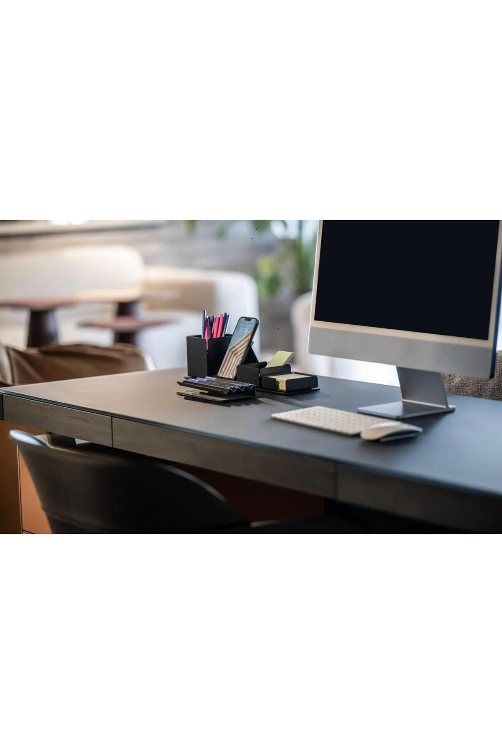 Simple Aa Masa Düzenleme Organizer Seti | Kalemlik Aksesuar Not Kutusu Telefon Tutucu - 0