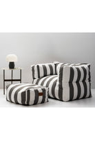 livingstore-Urla Koltuk Ve Pufu Gri-beyaz-Koltuk & Berjer-1-Milagron.com