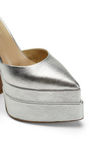 Lizzy Deri 16 Cm Platform Topuklu Ayakkabı