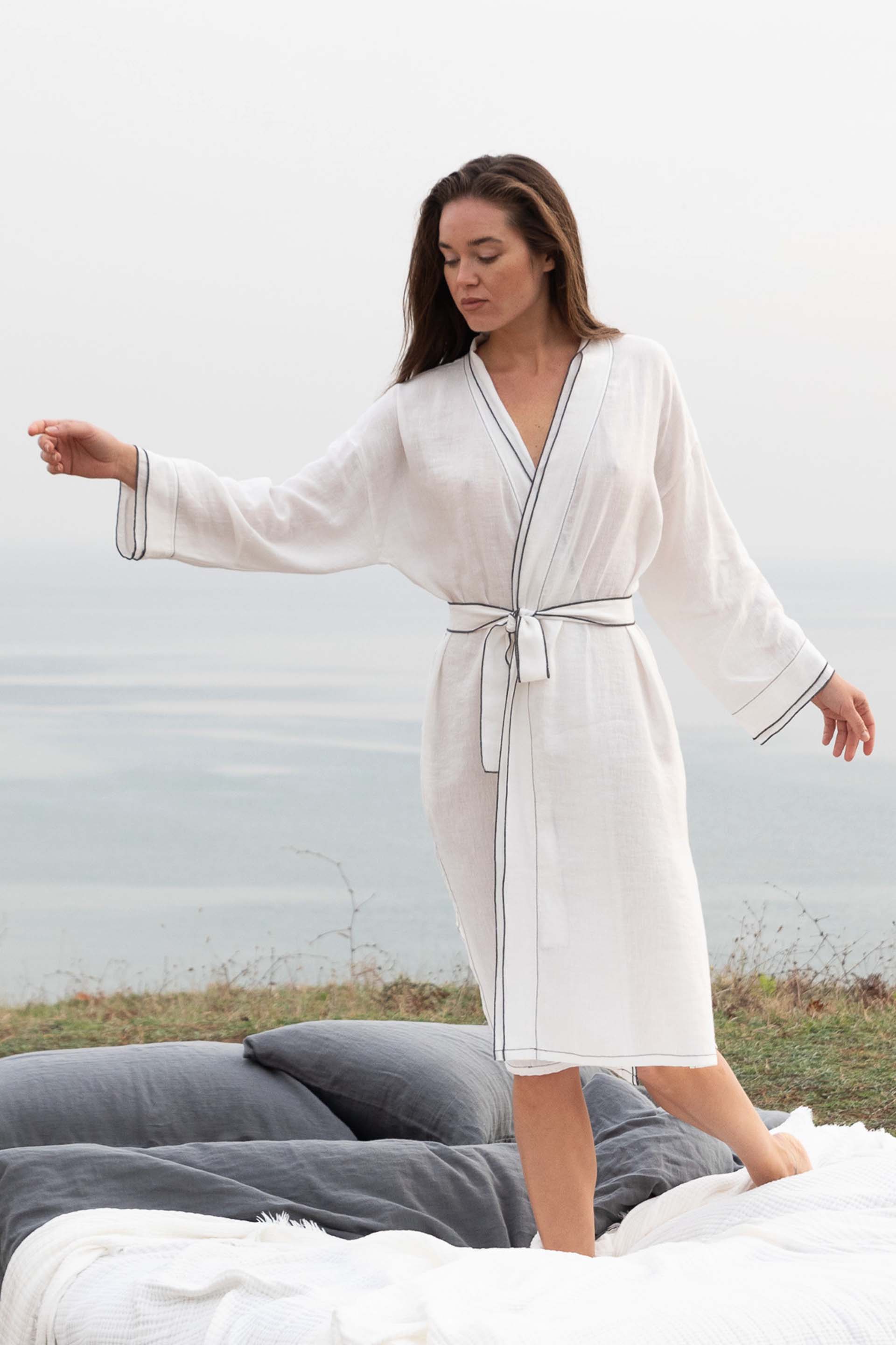 Lole Uzun Kollu Kadın Kimono