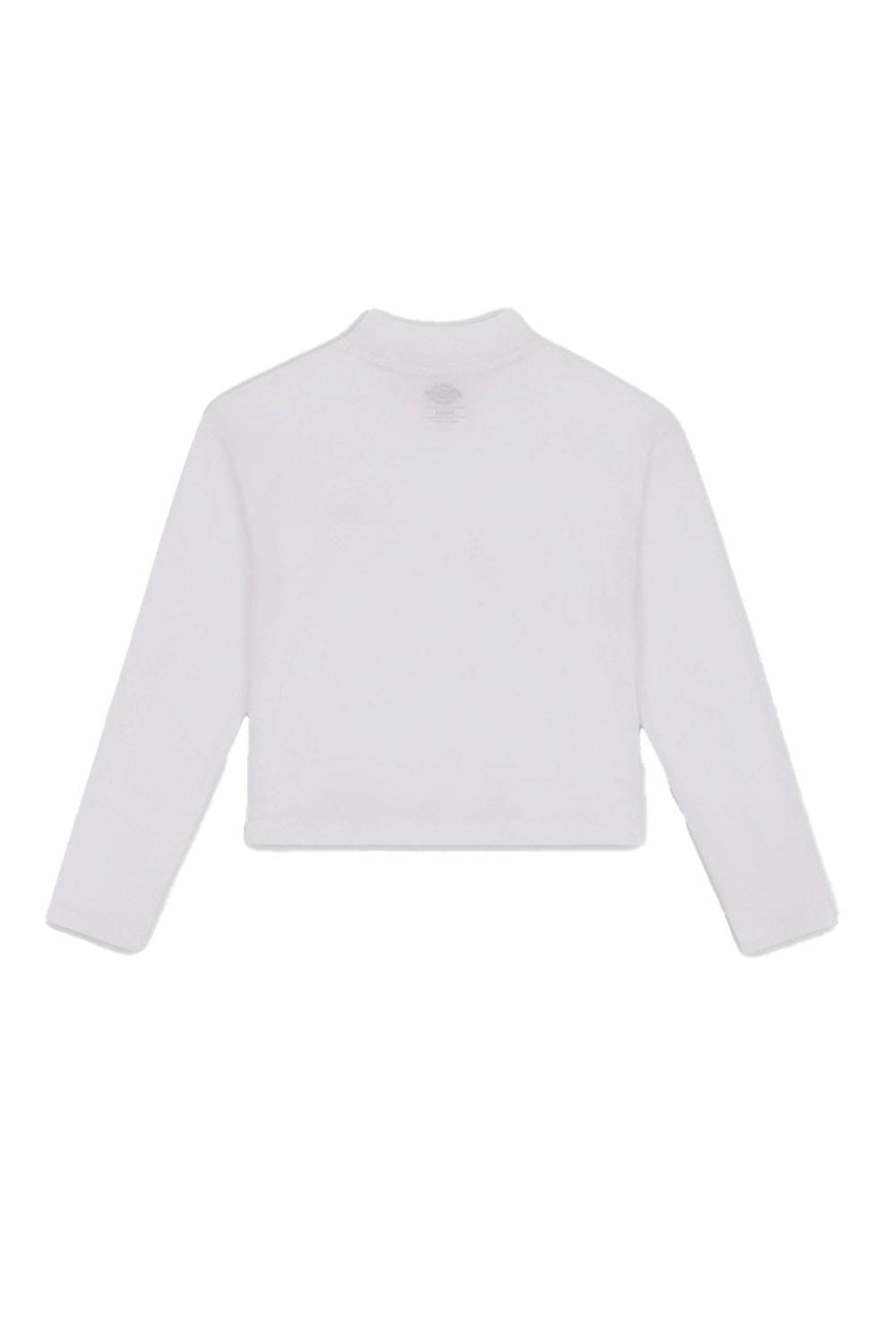 Dickies | Mapleton High Neck LS White 4 | Milagron