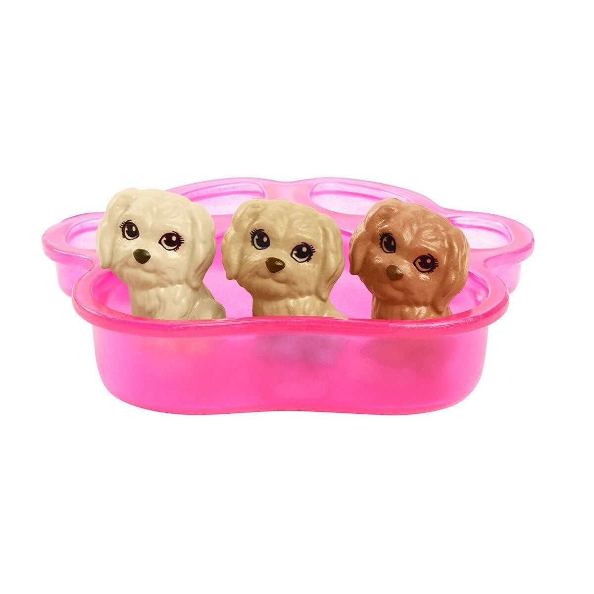 Hck75 Barbie Ve Yeni Doğan Köpekler Oyun Seti, Barbie Ve Hayvanları