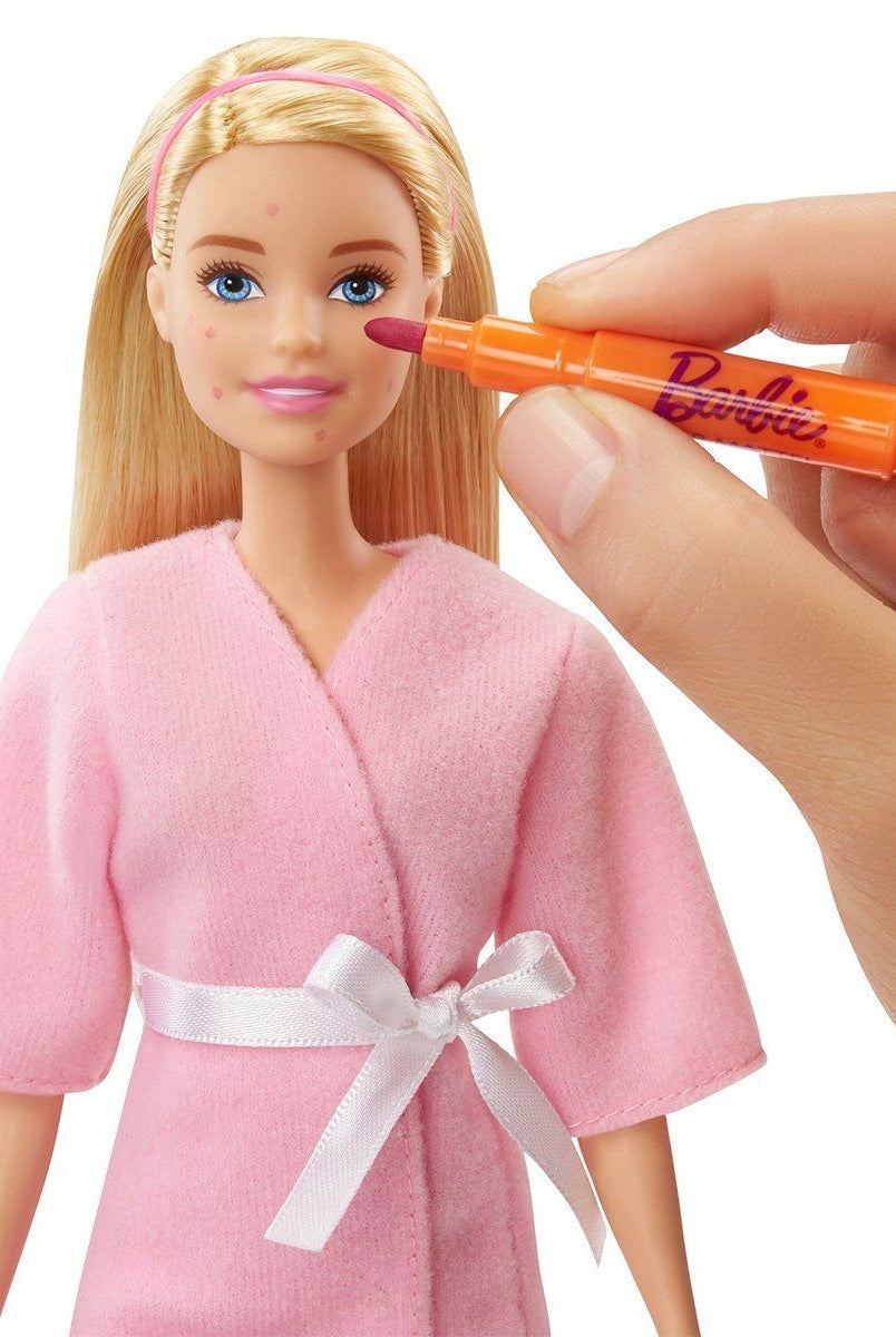 Barbie Barbie'nin Yüz Bakımı Oyun Seti Oyuncak Bebek ve Oyun Setleri | Milagron 
