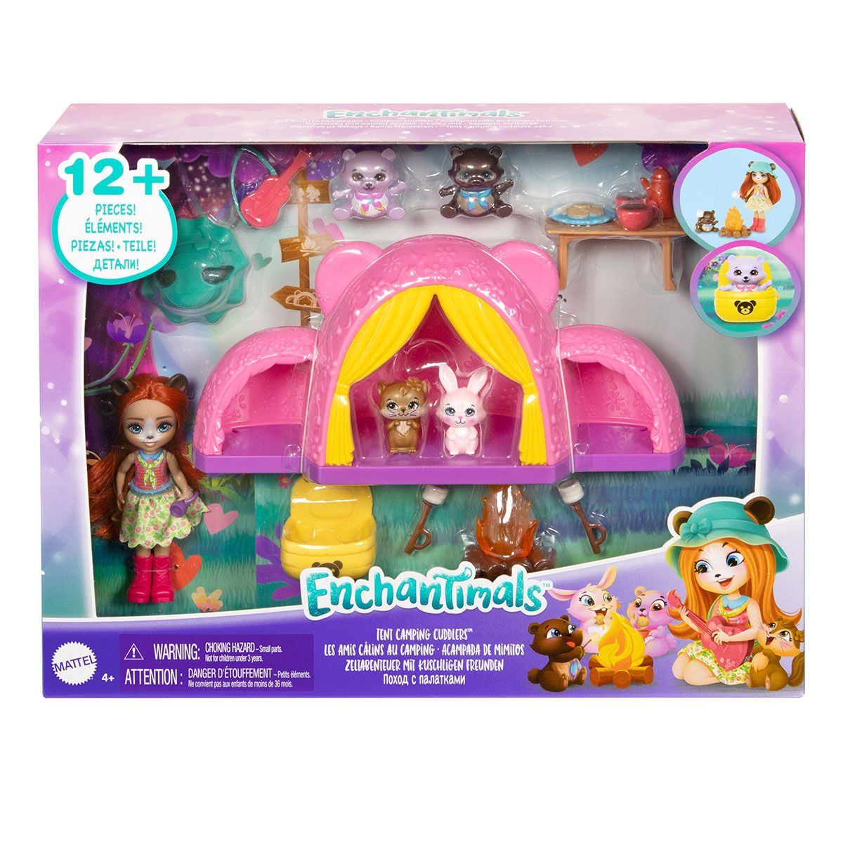 Mattel Enchantimals Maceracı Kampçılar Oyun Seti Oyuncak | Milagron 