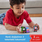 Mattel Renk Değiştiren Küçük Trenler 3Lü Paket Oyuncak | Milagron 