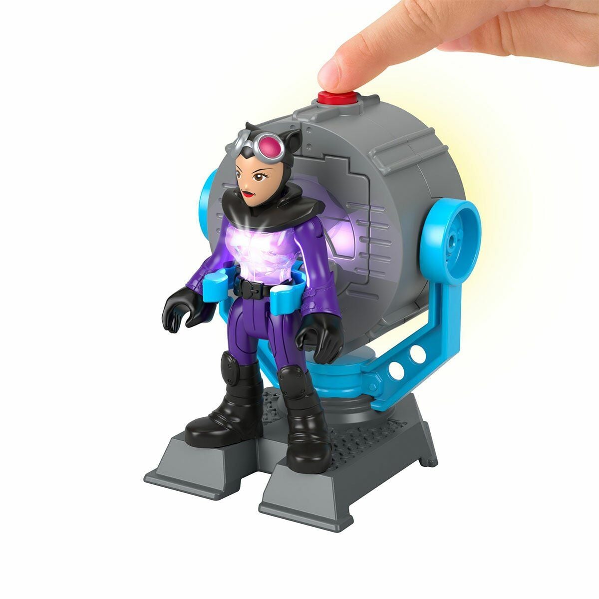 Hfd47 Imaginext, Bat-Tech Bat-Signal Figür Seti, Dc Super Friends