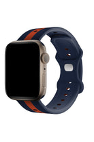 Apple Watch Uyumlu Dual Silikon Kordon Maya
