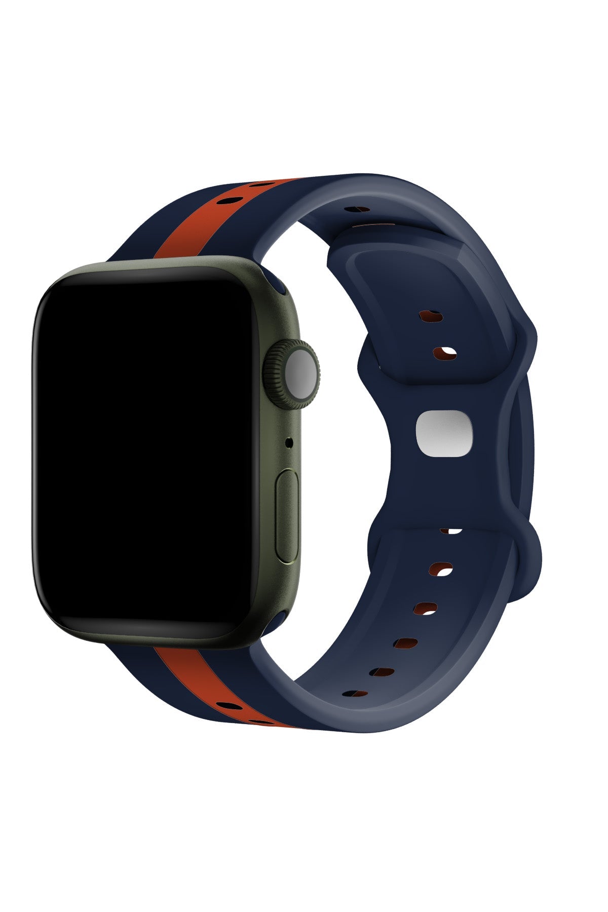 Apple Watch Uyumlu Dual Silikon Kordon Maya