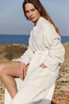 Mayla Şal Yaka Unisex Bornoz