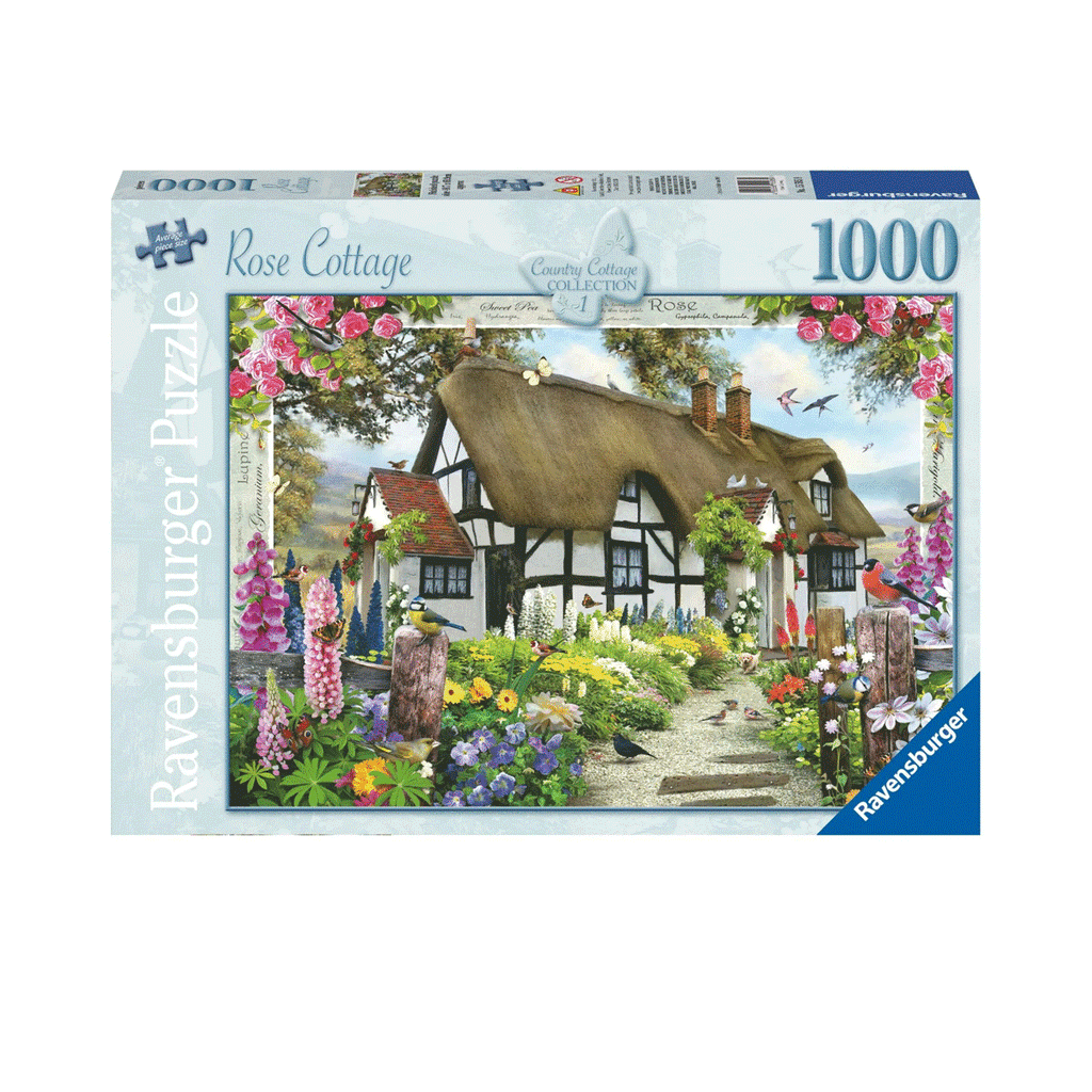 Ravensburger 155859 Ravensburger çiçekli Kulübe 1000 Parça Puzzle Puzzle | Milagron 