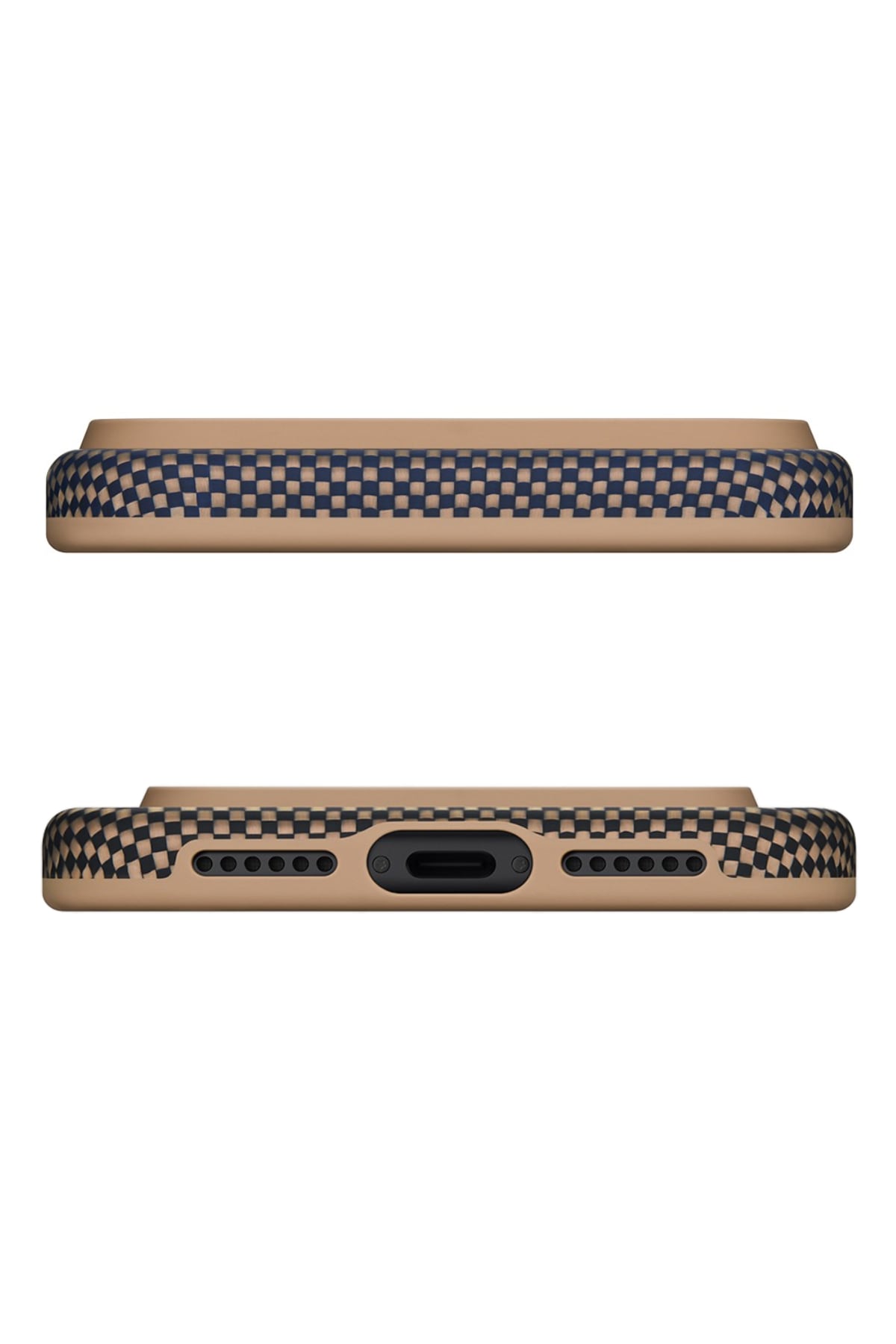 Military-Grade Iphone 17 Pro Magsafe Uyumlu Aramid Fiber Kılıf Sunset