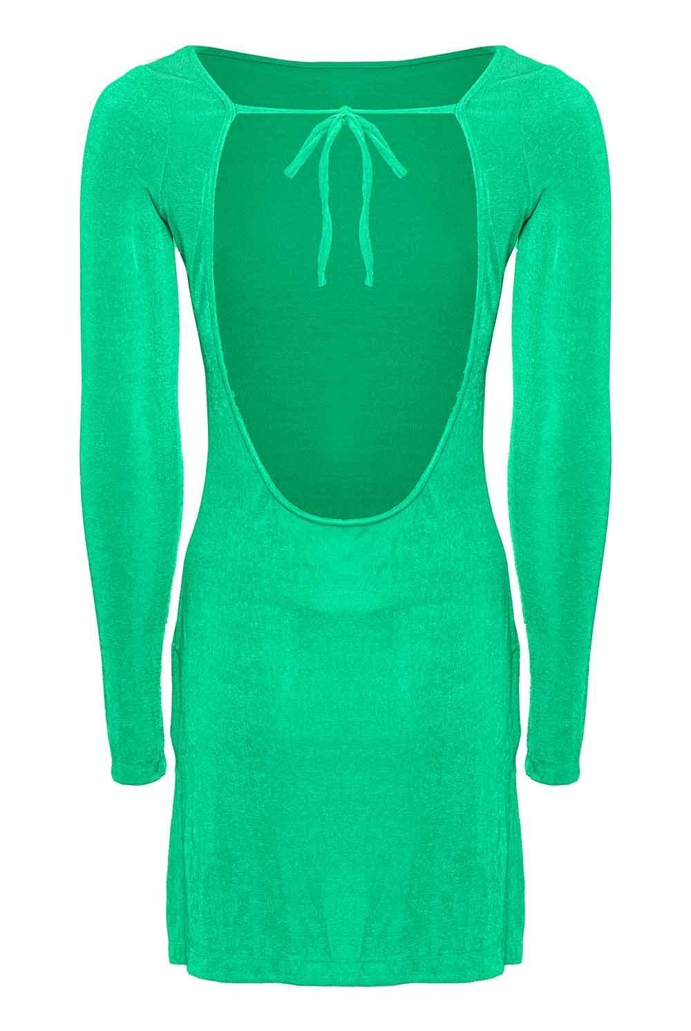 Maat Clothing | Mina Yeşil Elbise 2 | Milagron