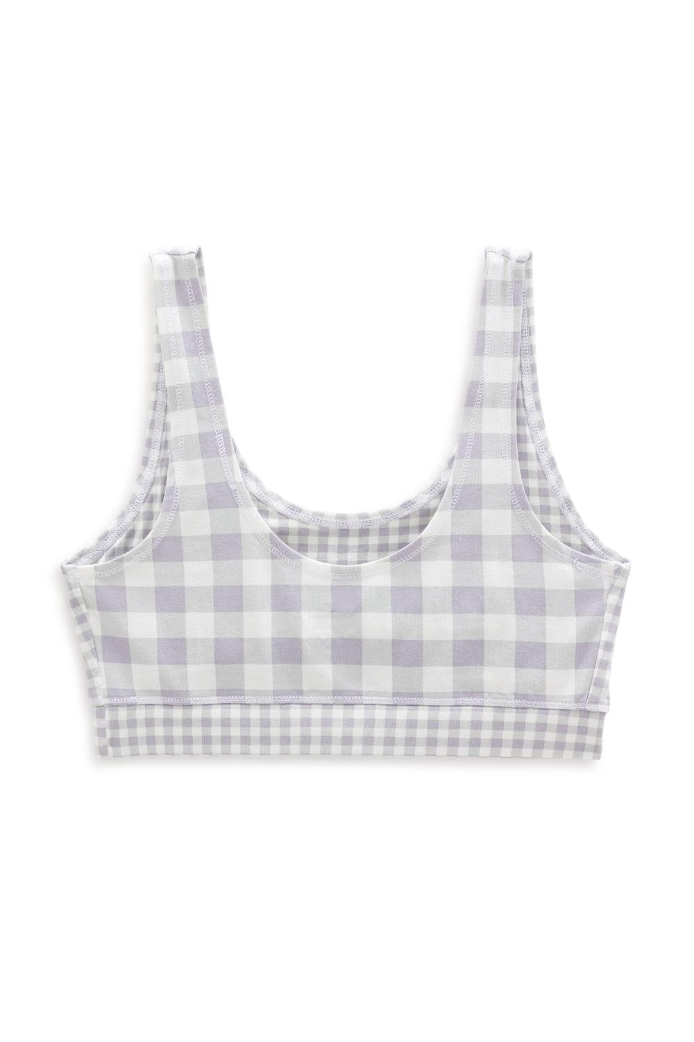 Vans | Mixed Up Gingham Bralette Languid Lavender 1 | Milagron