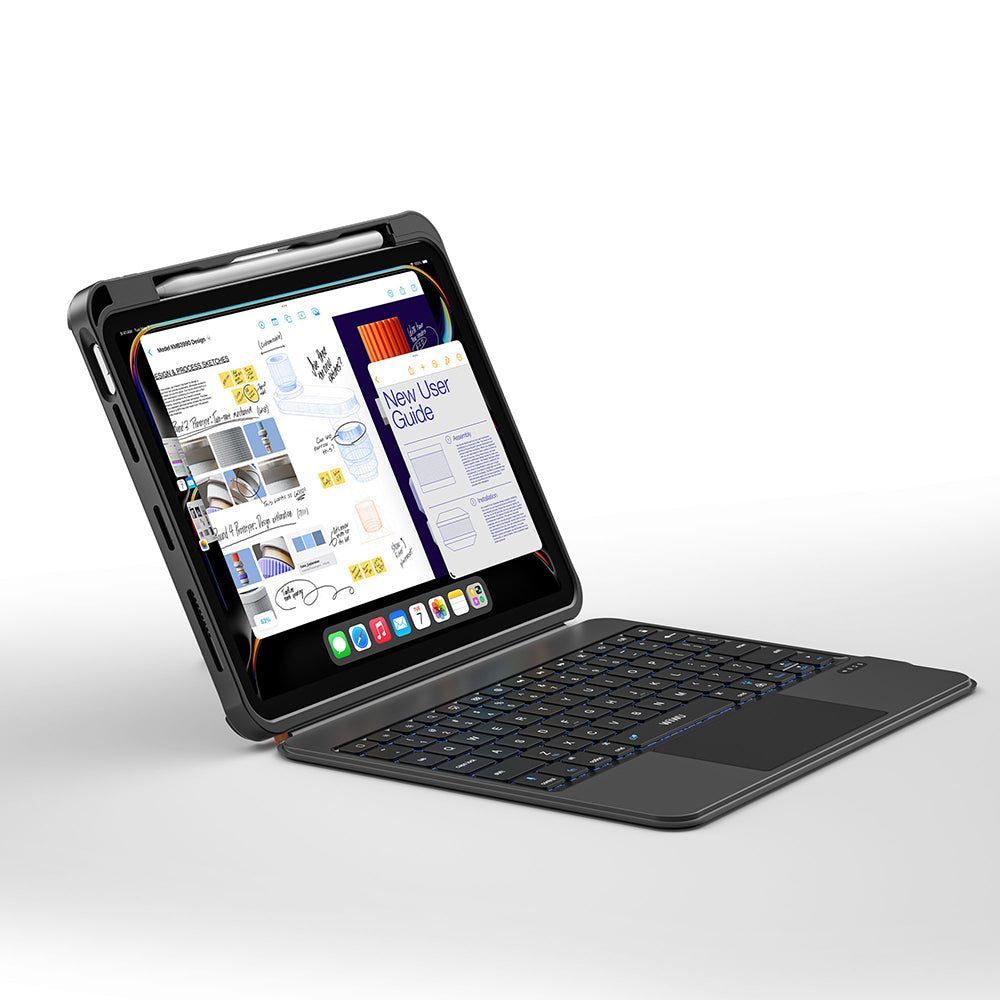 Mk-007 Combo Pro Kalem Bölmeli Ipad Pro 13 Kılıf