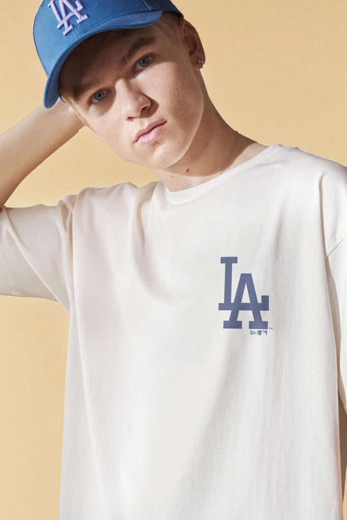 New Era | MLB Big Logo Oversized Tee Los Angeles Dodgers| Milagron
