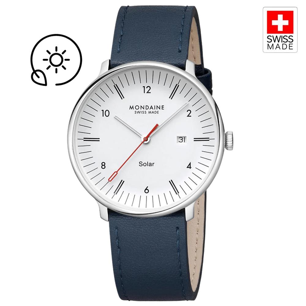 Mondaine Doppio Solar Mle.41910.Ldv Erkek Kol Saati