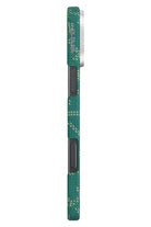 Monogram Iphone 16 Pro Magsafe Uyumlu Aramid Fiber Kılıf Yeşil