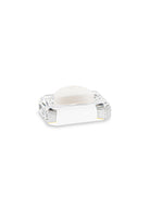 Memonza-Myra Kristal Banyo Core Set, 4 Parça, Gümüş-Banyo Düzenleyicileri-3-Milagron.com