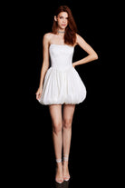 Esotte-Myrcella Beyaz Balon Elbi̇se-Elbise-1-Milagron.com