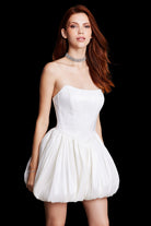 Esotte-Myrcella Beyaz Balon Elbi̇se-Elbise-3-Milagron.com