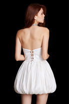 Esotte-Myrcella Beyaz Balon Elbi̇se-Elbise-4-Milagron.com