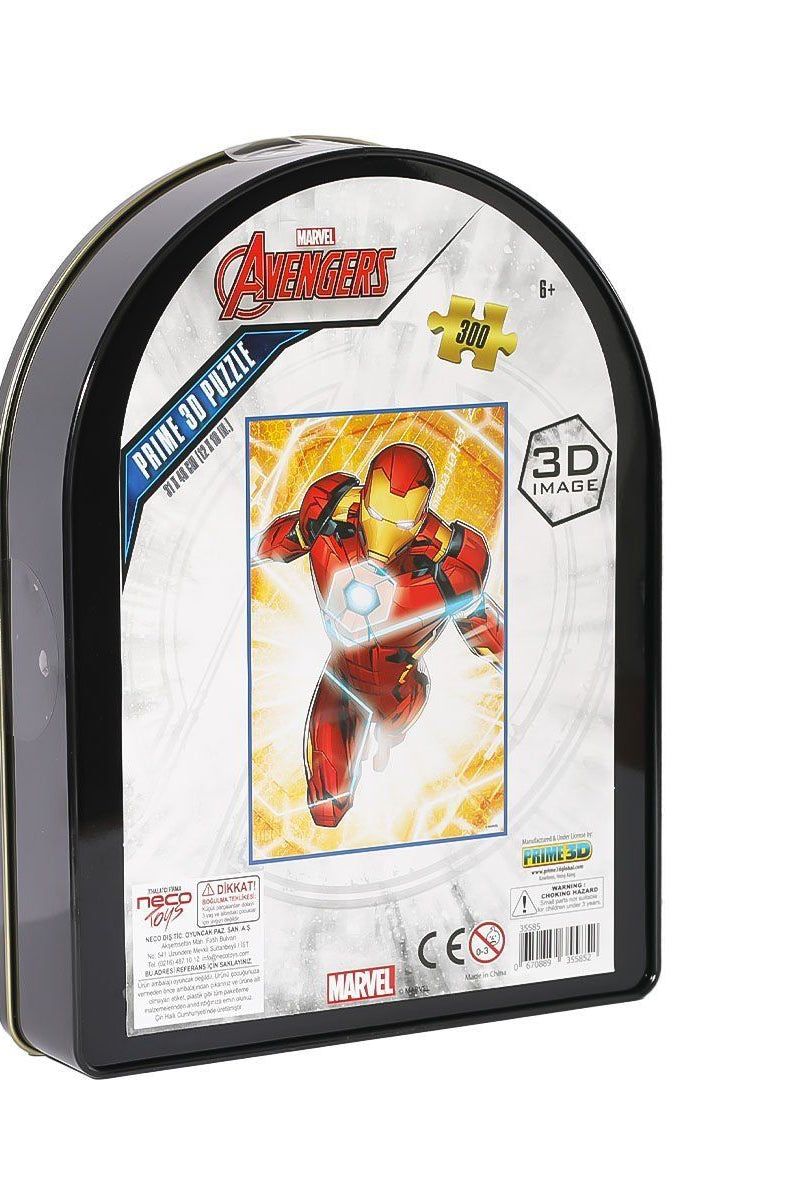 Prime 3D Prm 35585 Prime 3 D Iron Man 300 Parça Puzzle Necotoys 3D Puzzle | Milagron 