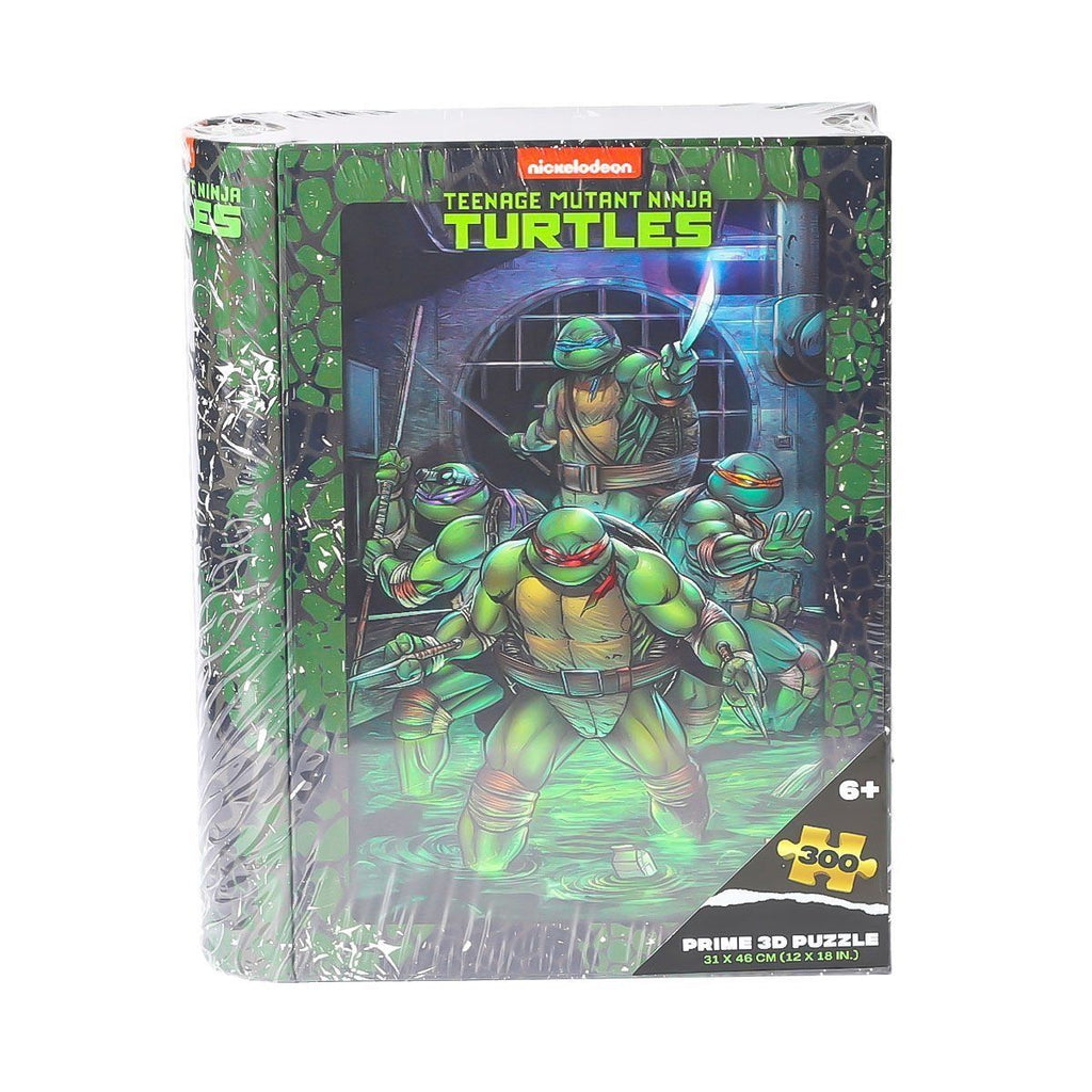 Prime 3D Prm 35642 Prime 3 D Teenage Mutant Ninja Turtles 300 Parça Puzzle Necotoys 3D Puzzle | Milagron 
