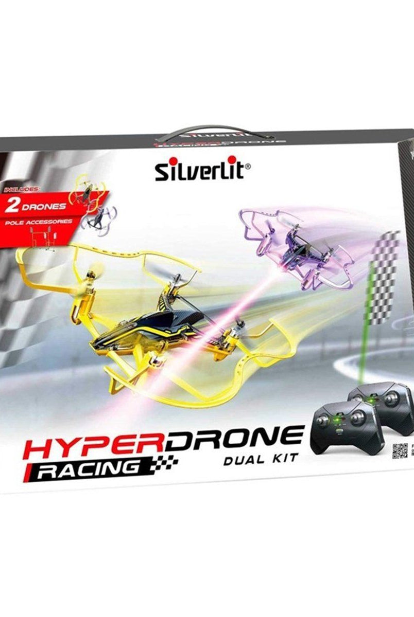 Silverlit Sil/84789 Silverlit Hyper Drone Yarış Büyük Kit 2.4 G 4 Ch Gyro çift Drone Robot Oyuncaklar | Milagron 
