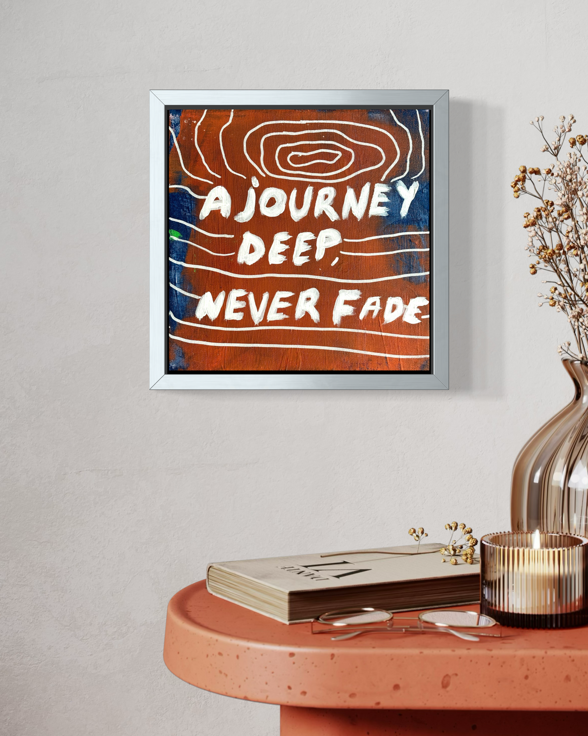 Never Fade Tablo | 20X20Cm