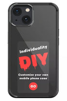 Apple Iphone 14 Uyumlu Nfc Resim Yansıtmalı Kılıf Siyah